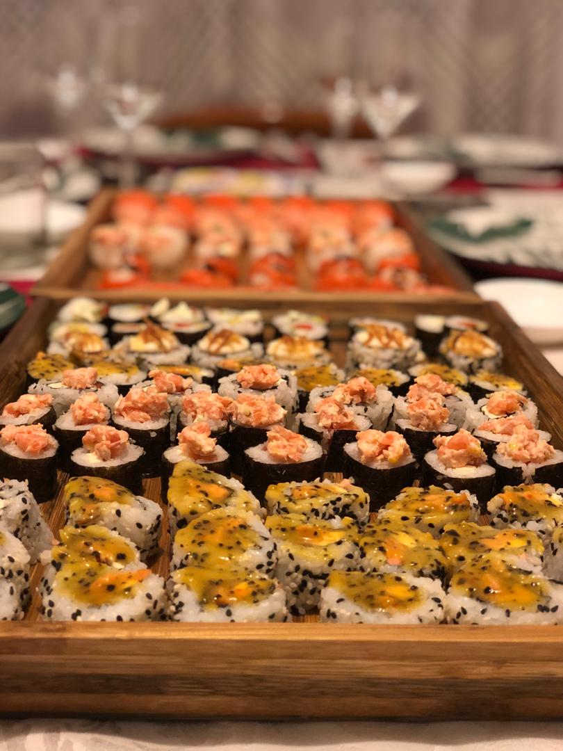 Takoyaki e pratos japoneses quentes